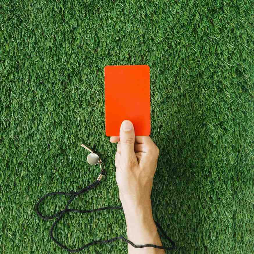 כרטיס אדום - עונש