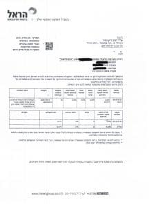 אישור (ללא הליך משפטי) תביעת סיעוד בסך של 100% מהפוליסה בסך של 4,400 ש”ח לחודש לאחר סירוב לשלם למרות תשישות נפש ואלצהיימר